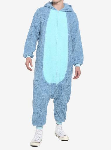 Disney Lilo Stitch Sherpa Stitch Kigurumi Hot Topic