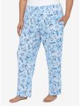 Disney Lilo & Stitch Sketch Pajama Pants Plus Size, BLUE, hi-res