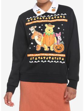 Her Universe Disney Halloween Winnie The Pooh & Friends Collared Girls Sweatshirt, , hi-res