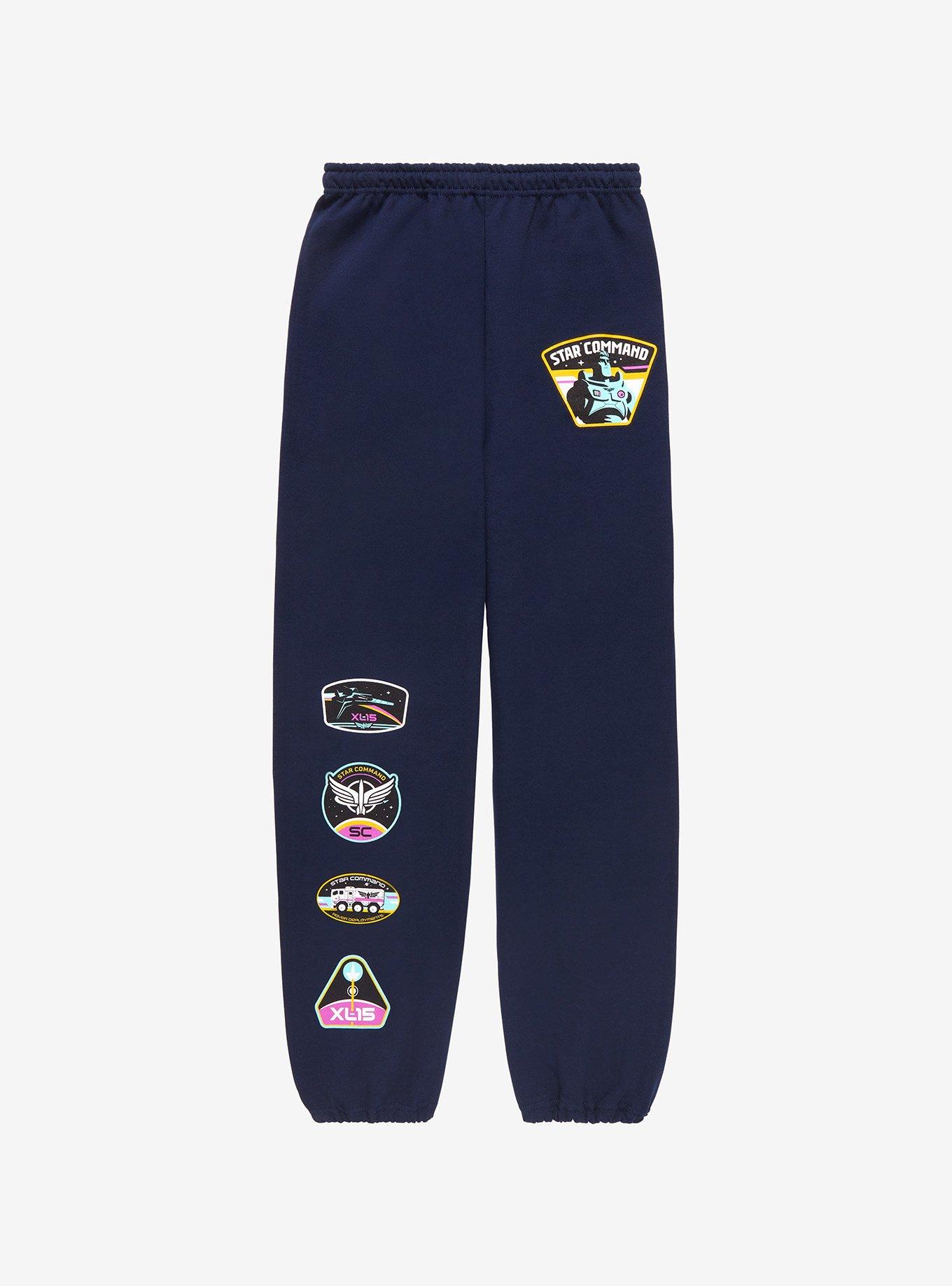 Disney Pixar Lightyear Star Command Joggers - BoxLunch Exclusive, NAVY, hi-res