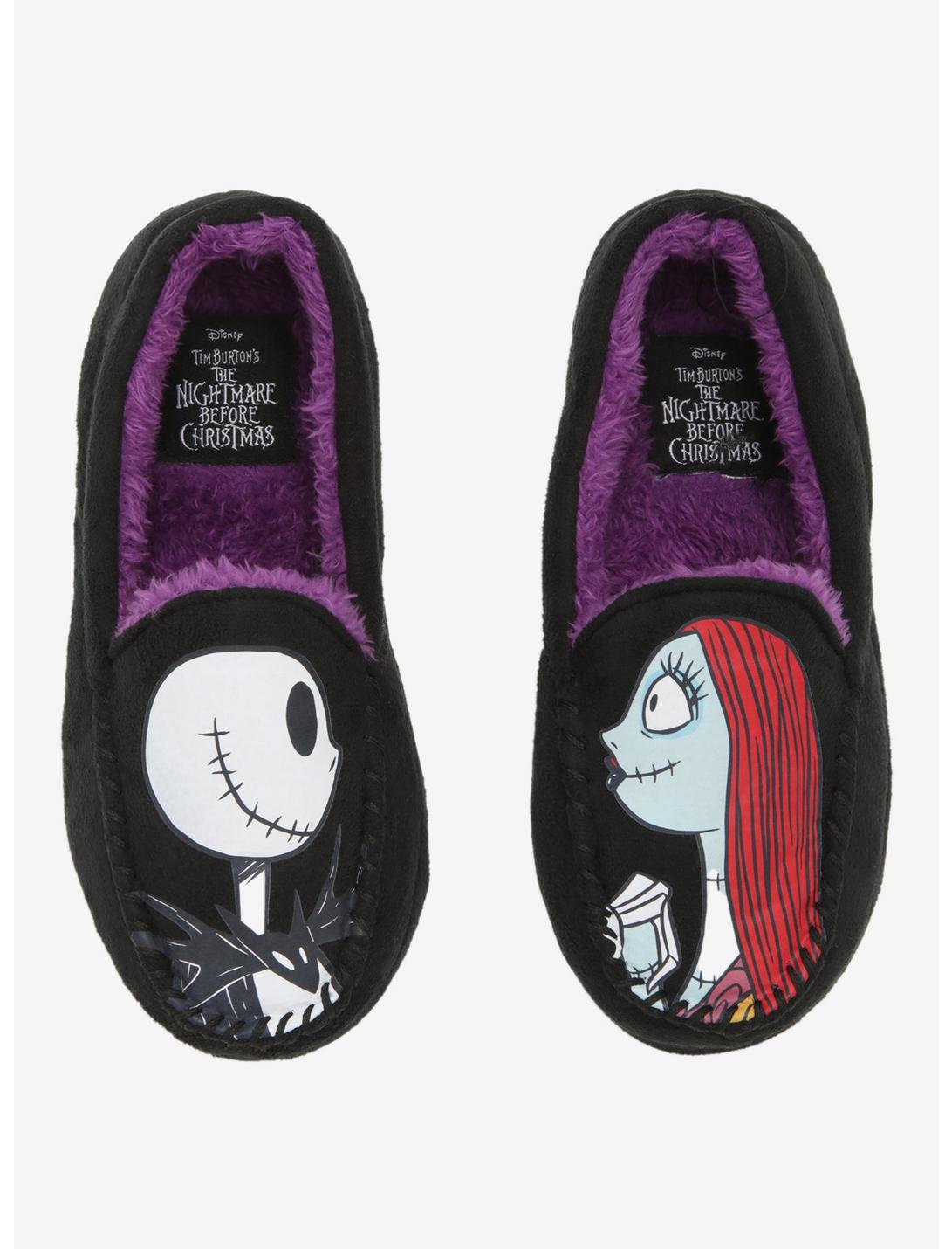 The Nightmare Before Christmas Jack & Sally Slippers, MULTI, hi-res