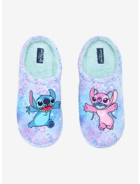 Disney Lilo & Stitch Angel & Stitch Slippers, , hi-res