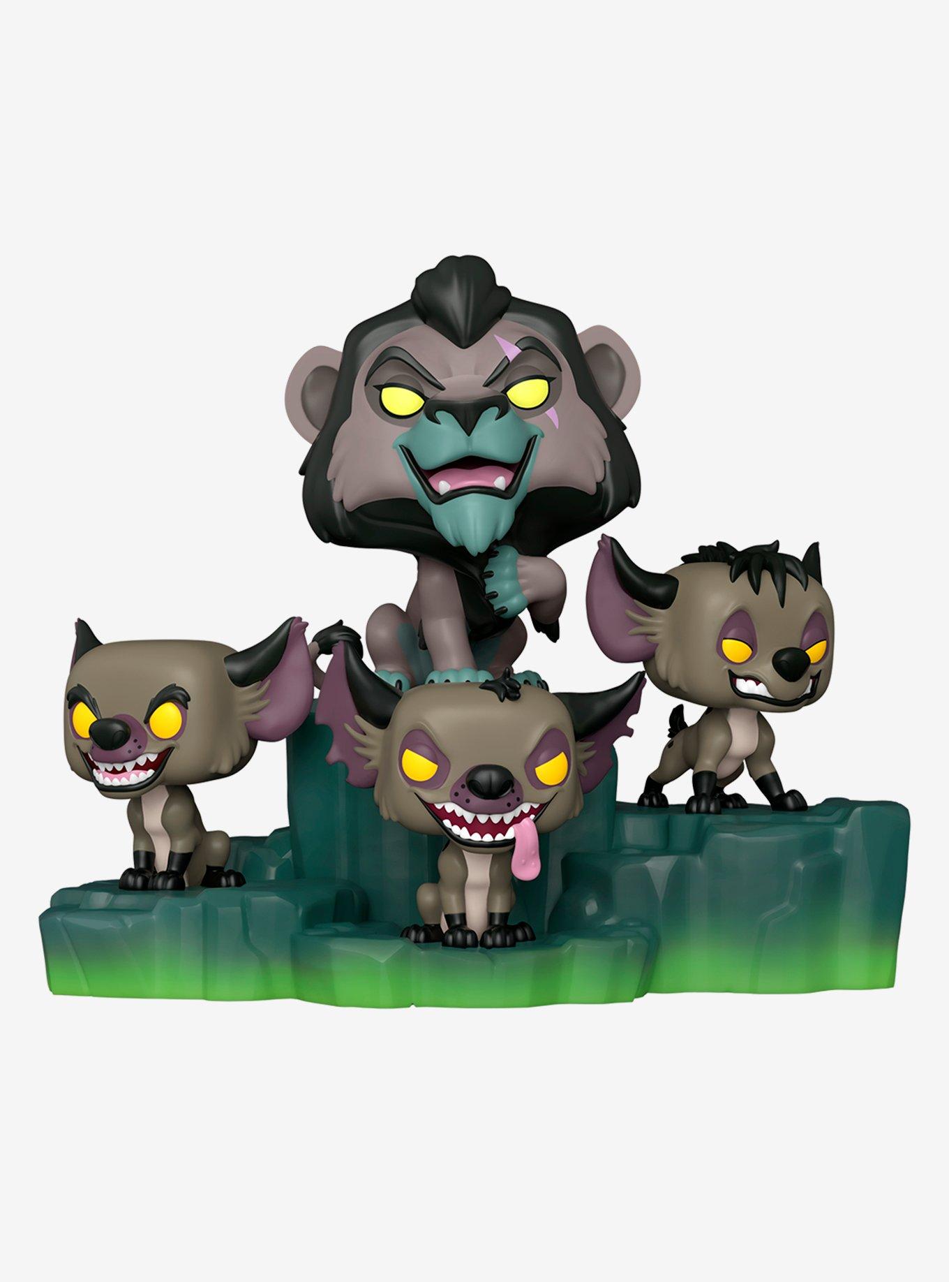 Funko Disney The Lion King Pop Deluxe Scar With Hyenas Vinyl Figure Hot Topic Exclusive Hot Topic