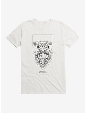 Fantastic Beasts: The Secrets Of Dumbledore Ministerio Da Magia Brasil Outline T-Shirt, WHITE, hi-res