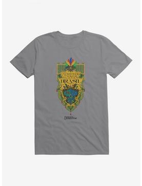 Fantastic Beasts: The Secrets Of Dumbledore Ministerio Da Magia Brasil Crest T-Shirt, STORM GREY, hi-res