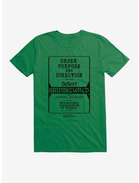 Fantastic Beasts: The Secrets Of Dumbledore Order, Purpose And Direction T-Shirt, KELLY GREEN, hi-res