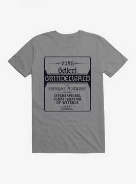 Fantastic Beasts: The Secrets Of Dumbledore Vote Gellert Grindelwald T-Shirt, , hi-res