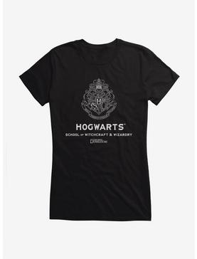 Fantastic Beasts: The Secrets Of Dumbledore Hogwarts Witchcraft & Wizardry Girls T-Shirt, BLACK, hi-res