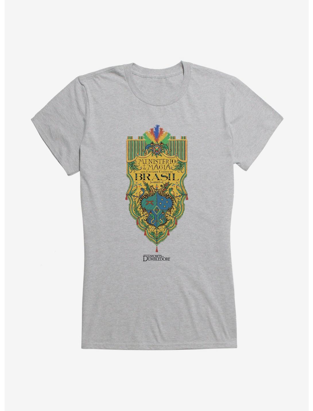 Fantastic Beasts: The Secrets Of Dumbledore Ministerio Da Magia Brasil Crest Girls T-Shirt, , hi-res