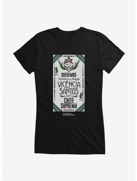 Fantastic Beasts: The Secrets Of Dumbledore Vicencia Santos Para Chefe Suprema Girls T-Shirt, BLACK, hi-res