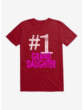 iCreate Number 1 Grand Daughter T-Shirt, , hi-res