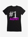 iCreate Number 1 Aunt Girls T-Shirt, , hi-res