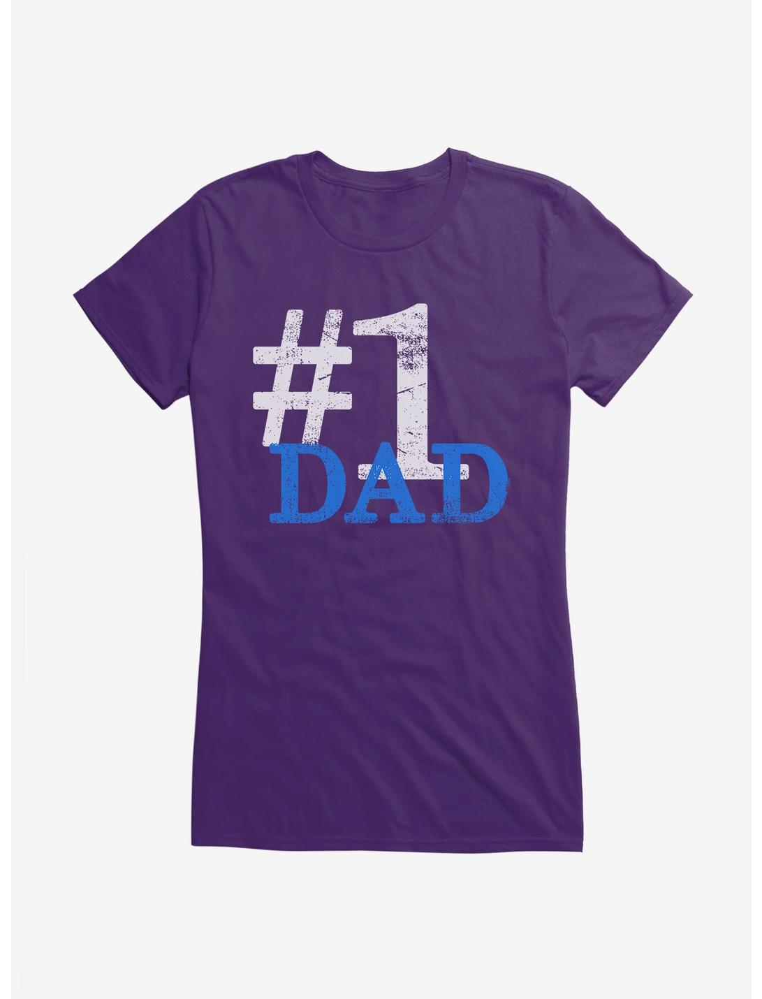 iCreate Number 1 Dad Girls T-Shirt, , hi-res