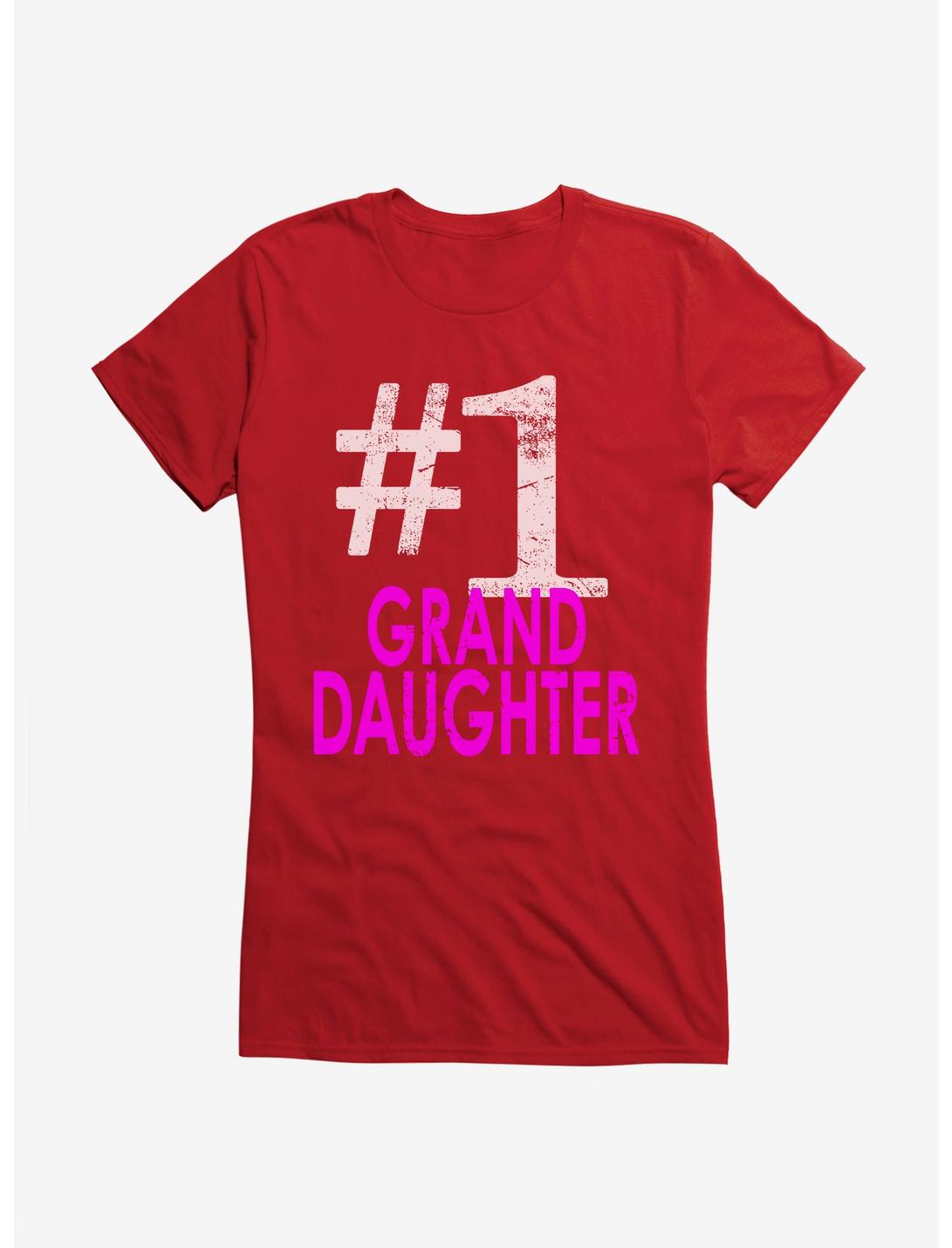 iCreate Number 1 Grand Daughter Girls T-Shirt, , hi-res