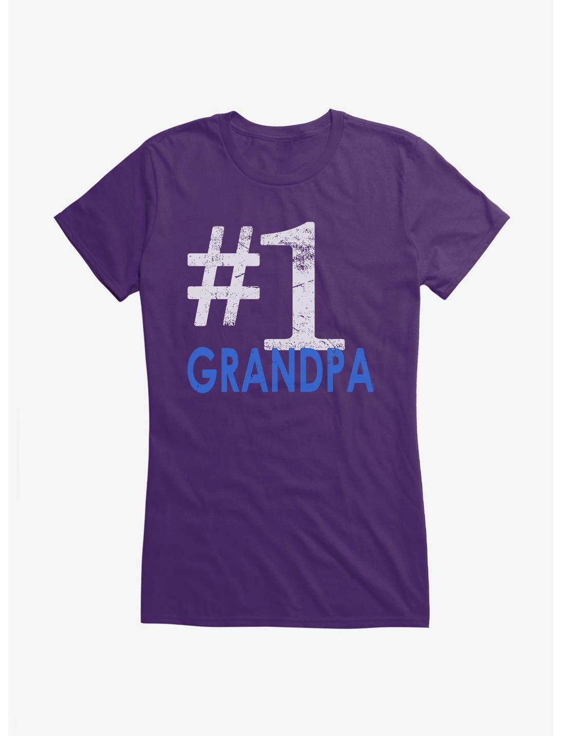 iCreate Number 1 Grandpa Girls T-Shirt, , hi-res