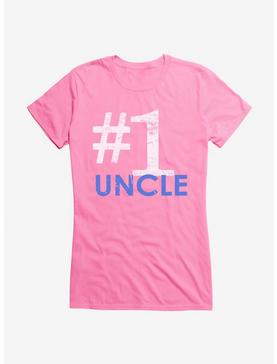 iCreate Number 1 Uncle Girls T-Shirt, , hi-res