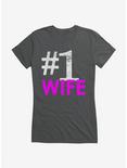 iCreate Number 1 Wife Girls T-Shirt, , hi-res