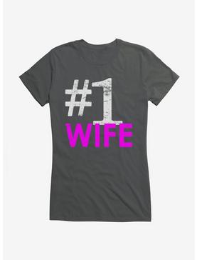 iCreate Number 1 Wife Girls T-Shirt, , hi-res