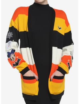 Her Universe Disney Halloween Mickey Mouse Stripe Cardigan Her Universe Exclusive, , hi-res