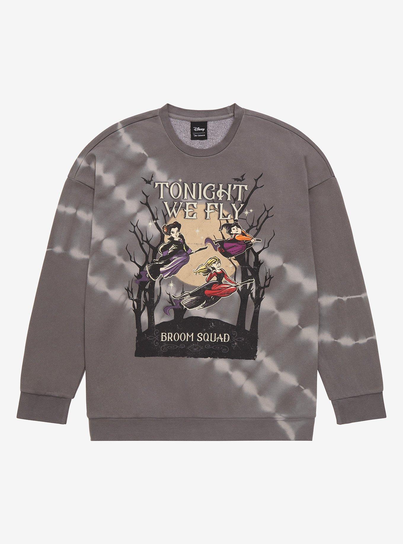 Our Universe Disney Hocus Pocus Sanderson Sisters Broom Squad Sweatshirt, MULTI, hi-res