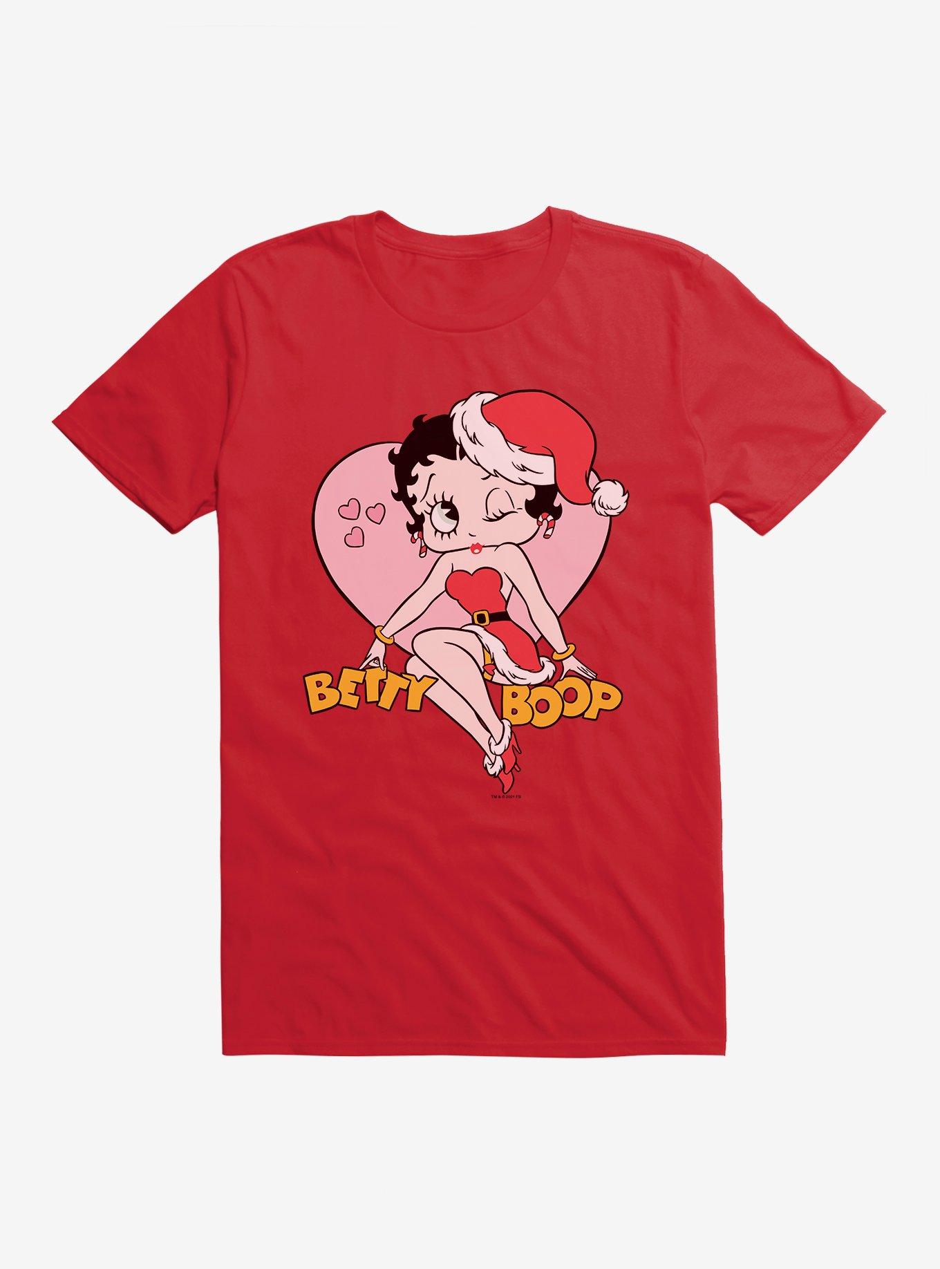 betty boop christmas t shirts