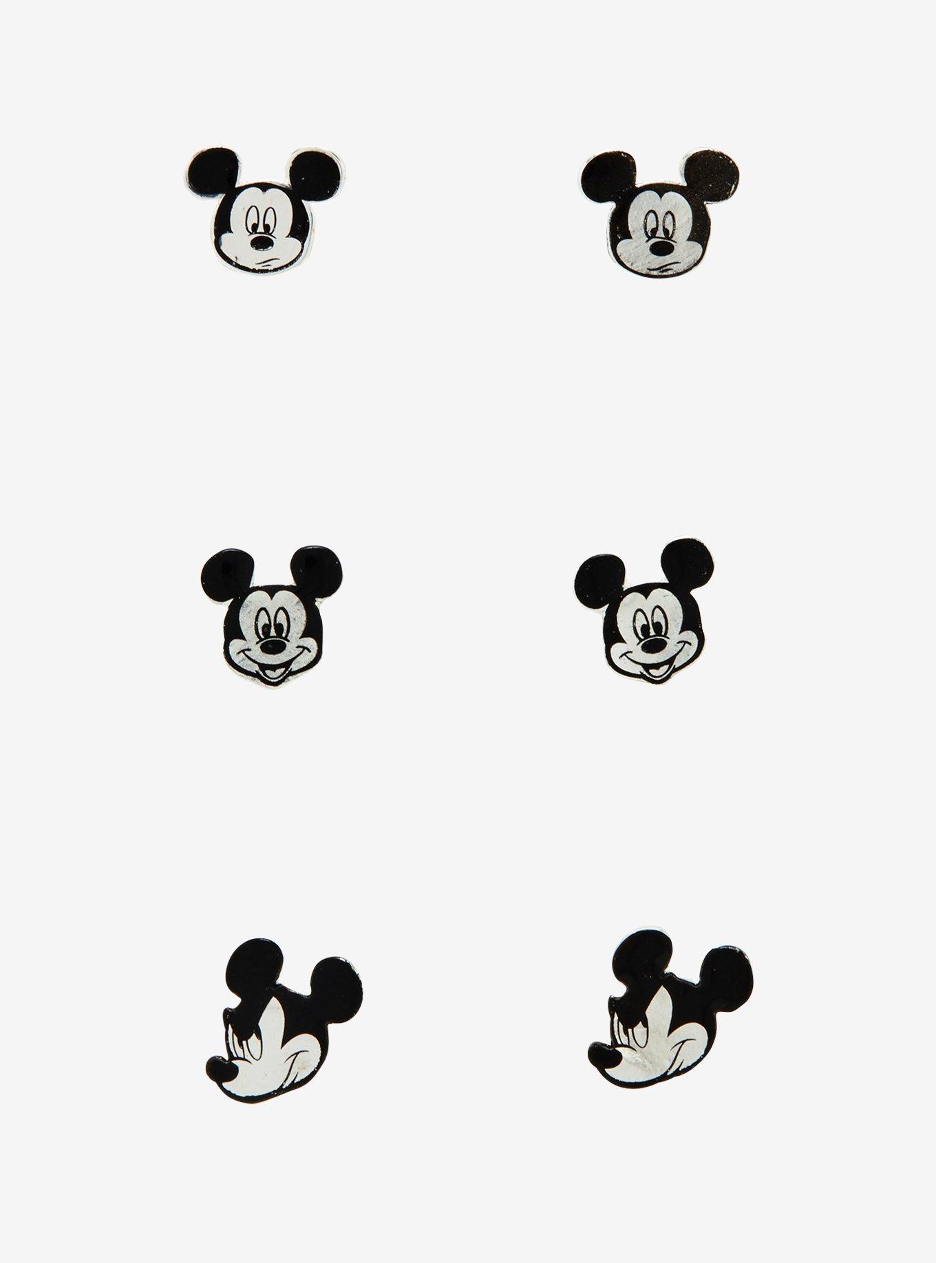 Disney Mickey Mouse Expressions Earring Set, , hi-res