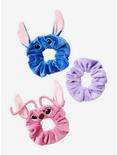 Disney Lilo & Stitch Angel & Stitch Figural Scrunchie Set, , hi-res