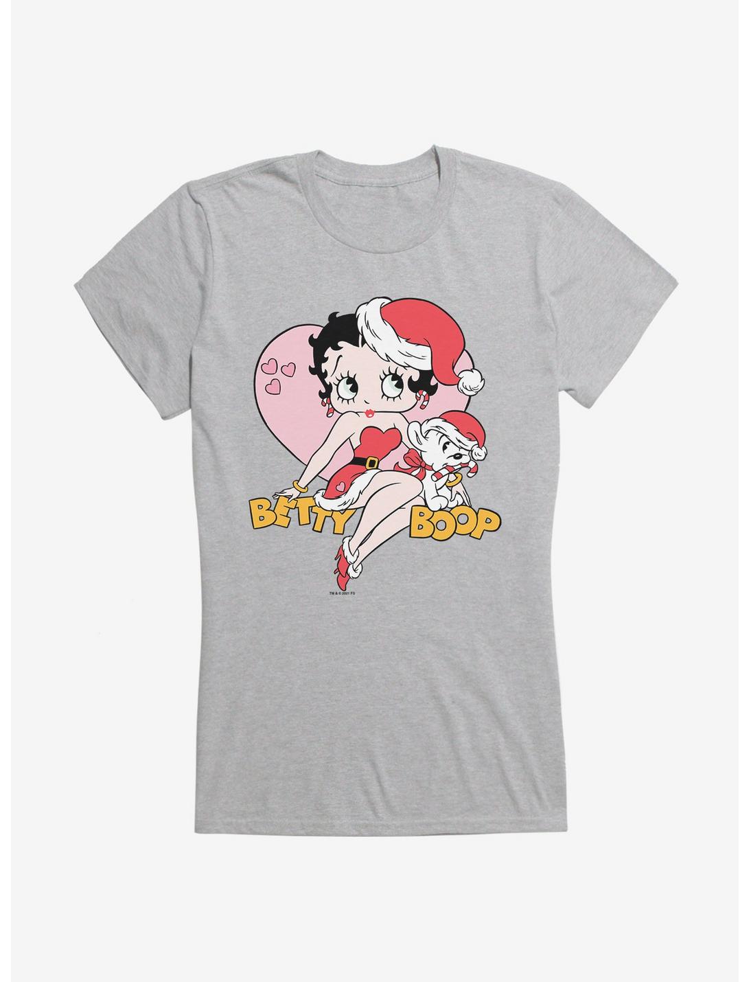 Betty Boop Pudgys Christmas Girls T-Shirt, , hi-res