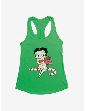 Betty Boop Candy Cane Girls Tank, , hi-res