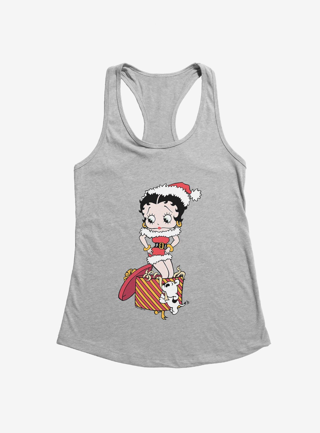 Betty Boop Surprise Gift Girls Tank, HEATHER, hi-res