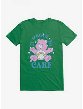 Care Bears Cheer Bear Care About That Money T-Shirt, KELLY GREEN, hi-res