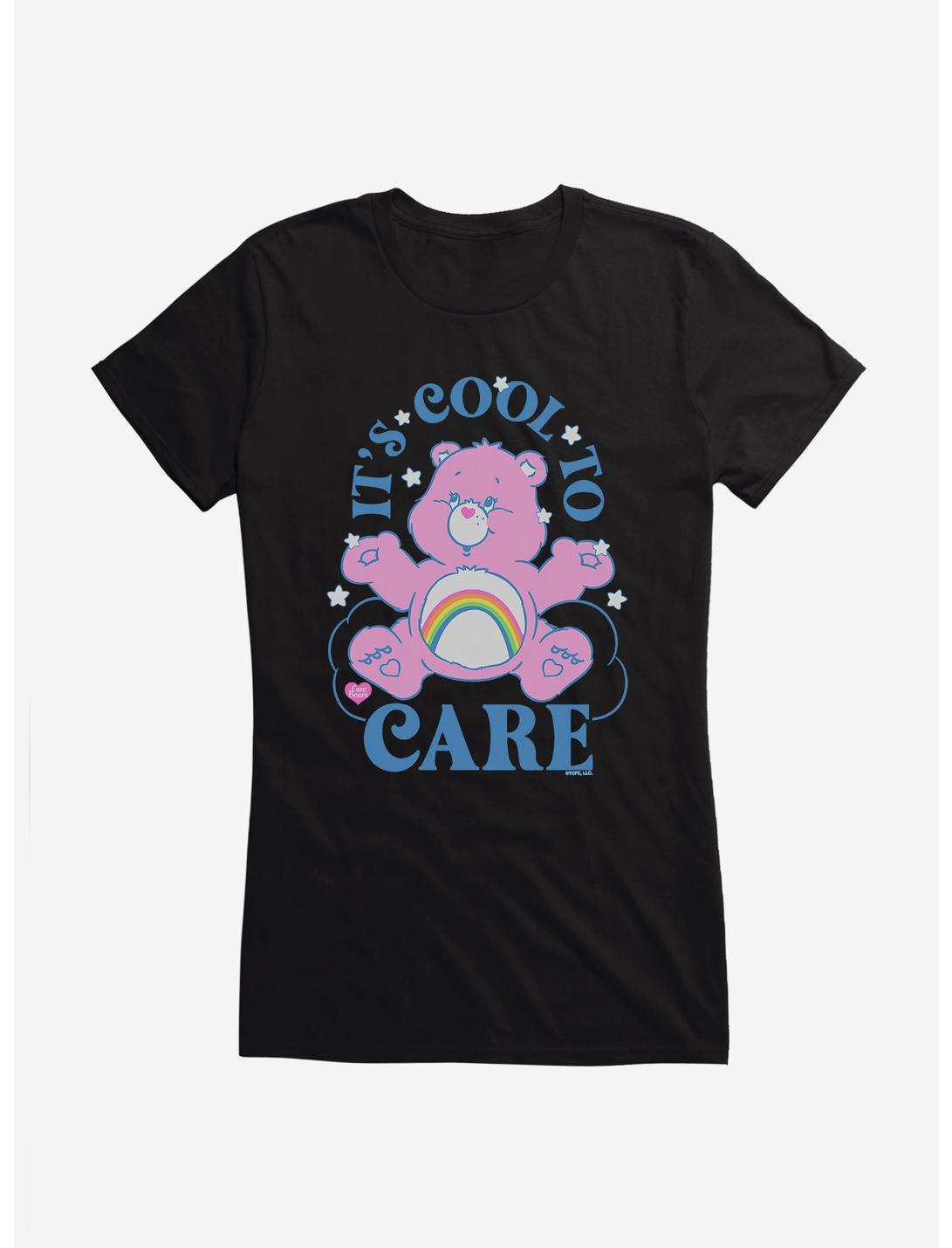 Care Bears Cheer Bear Care About That Money Girls T-Shirt, BLACK, hi-res