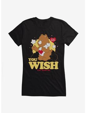 Care Bears Tenderheart Bear You Wish You Were Me Girls T-Shirt, BLACK, hi-res
