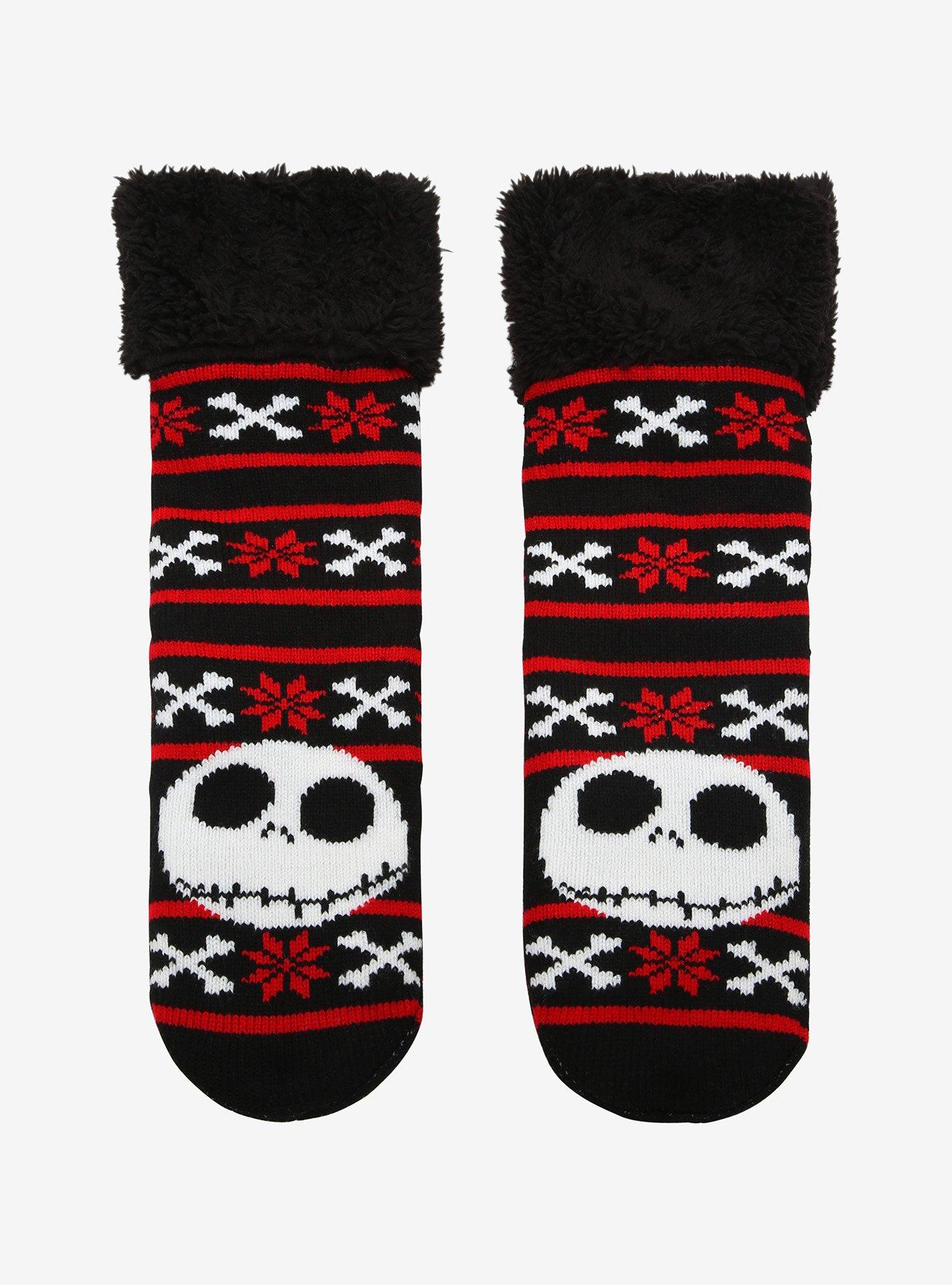 Jack skellington best sale fuzzy socks