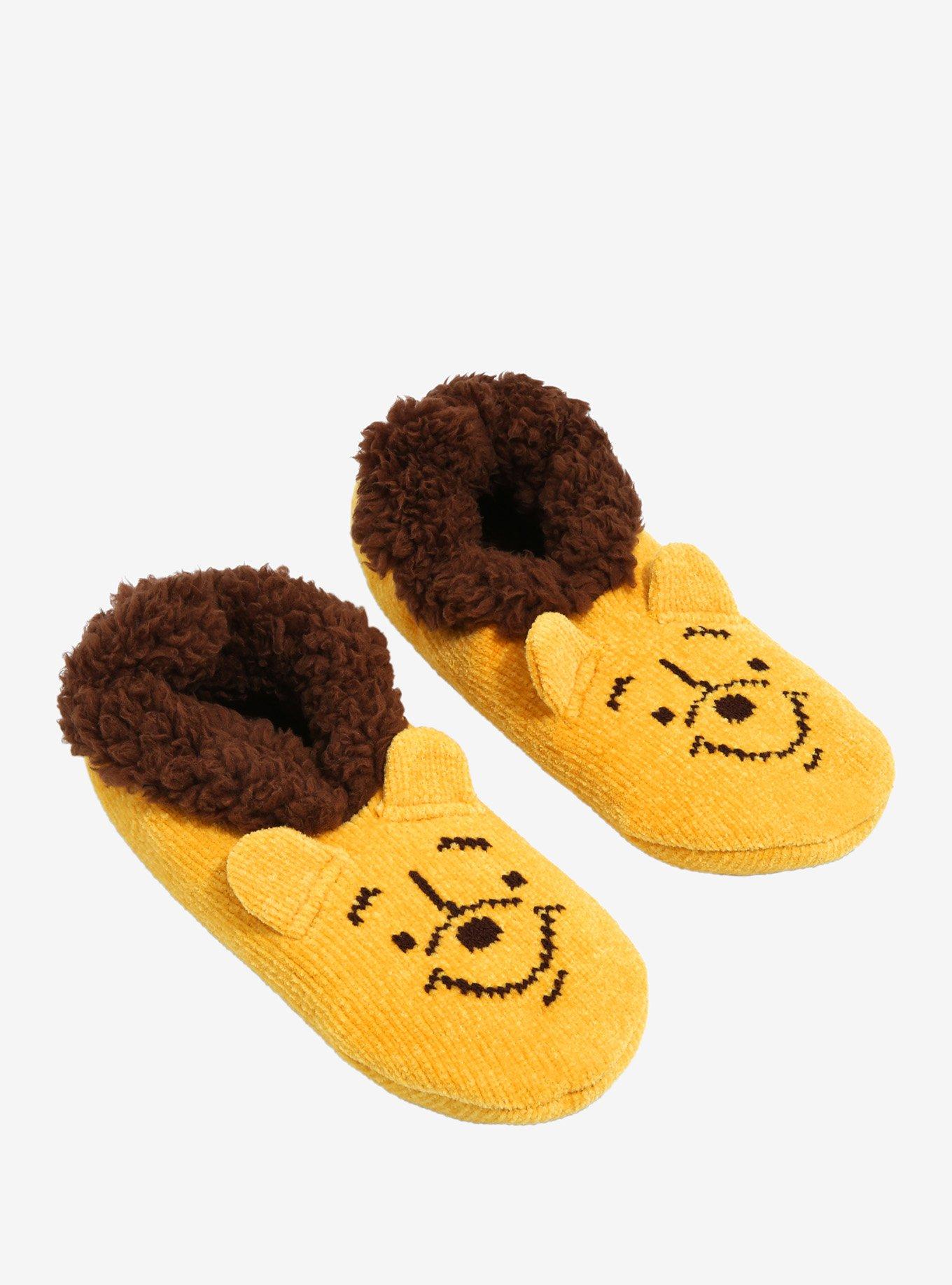 Disney Winnie The Pooh Cozy Slipper Socks Hot Topic