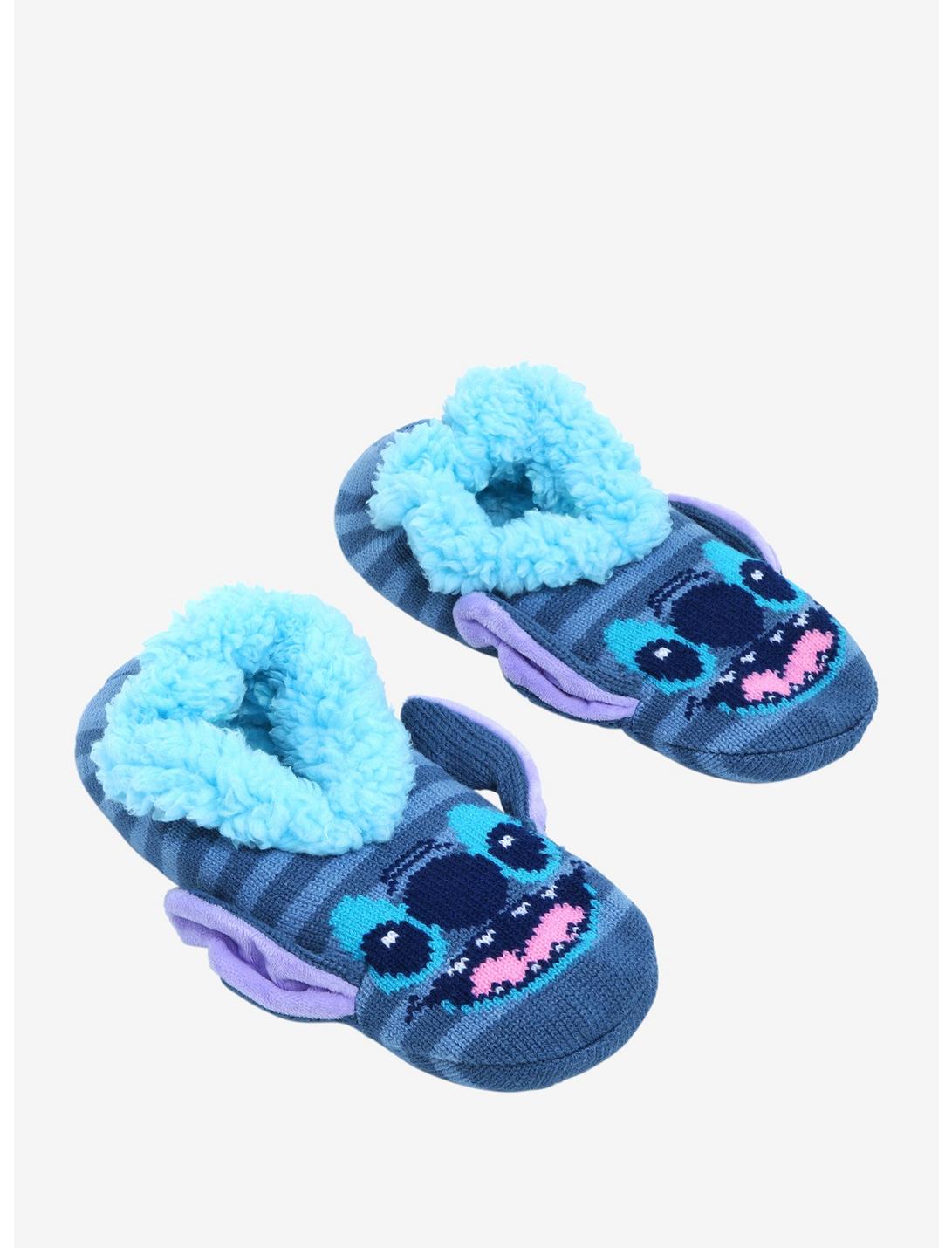 Disney Lilo & Stitch Stripe Stitch Cozy Slipper Socks, , hi-res