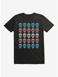 ICreate Pride Trans Flag Skulls T-Shirt, , hi-res