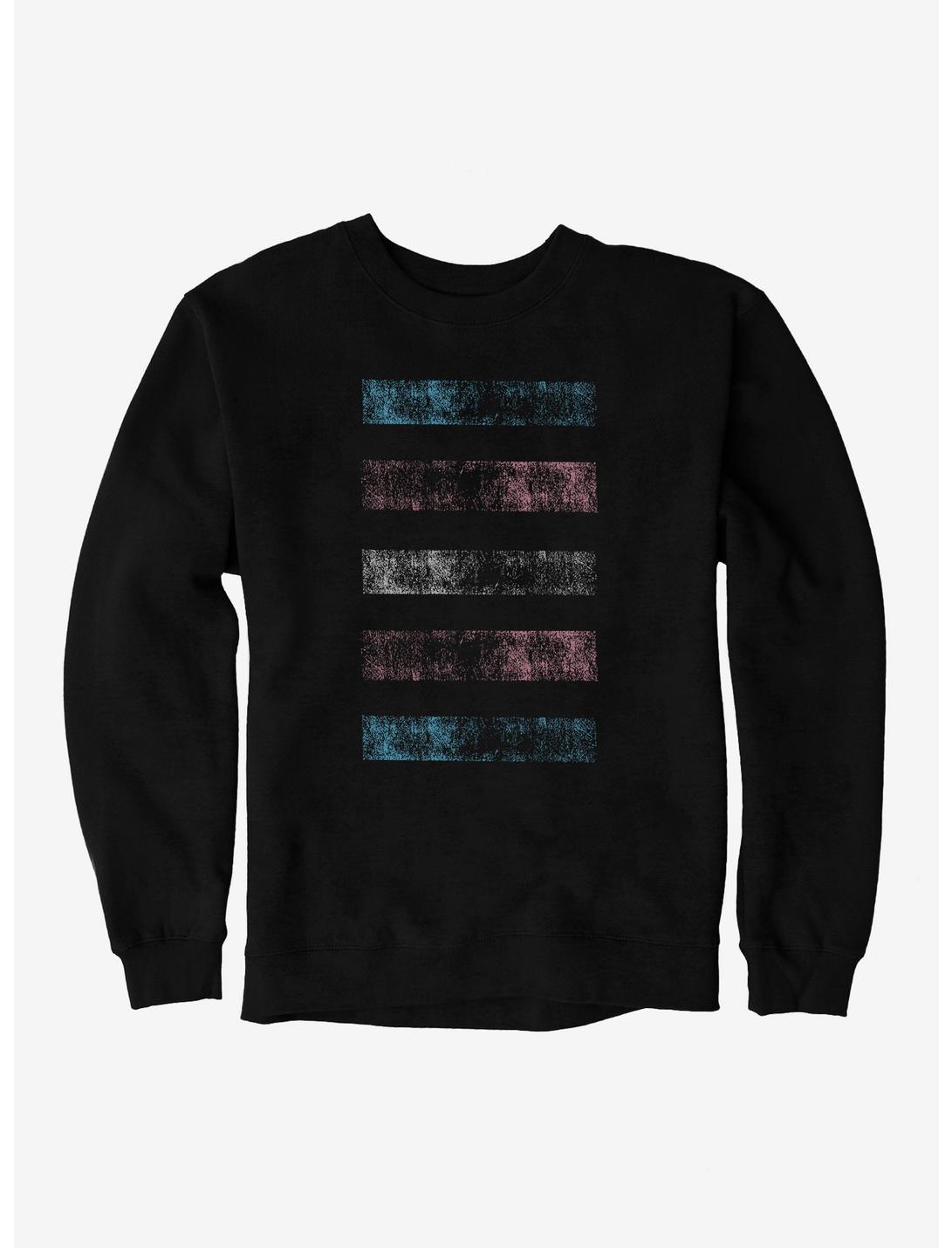 ICreate Pride Trans Silk Print Stripes Sweatshirt, , hi-res