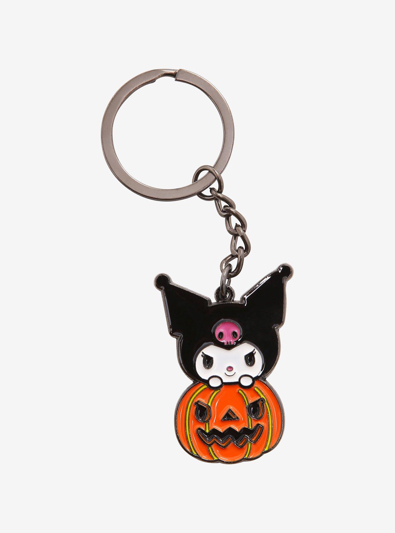 Kuromi Pumpkin Key Chain, , hi-res