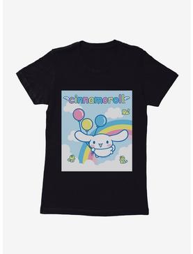 Cinnamoroll Balloons And Rainbow Womens T-Shirt, , hi-res