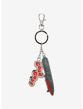 Chucky Knife Enamel Key Chain, , hi-res