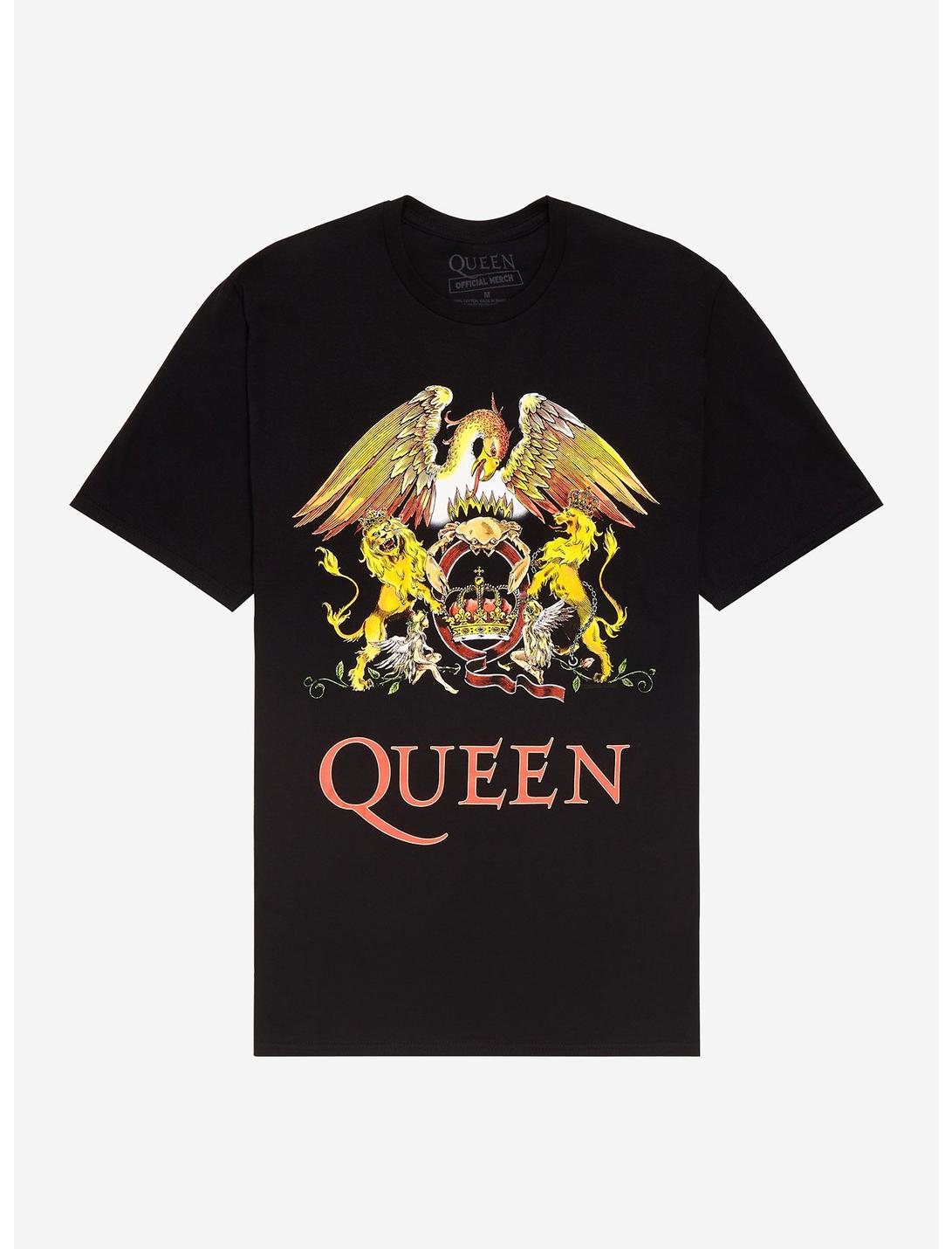Queen Crest T-Shirt, BLACK, hi-res