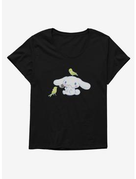 Cinnamoroll Bubbles And Birds Womens T-Shirt Plus Size, , hi-res
