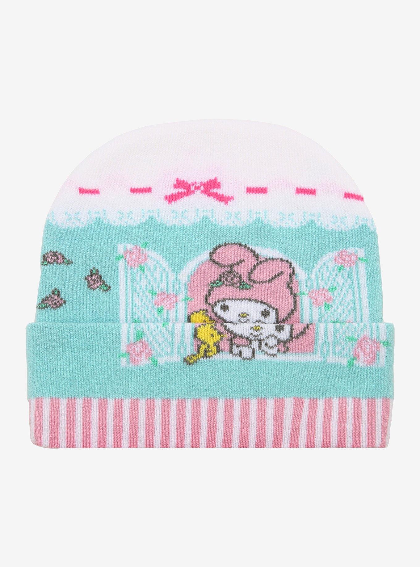 My Melody Window Flower Beanie, , hi-res