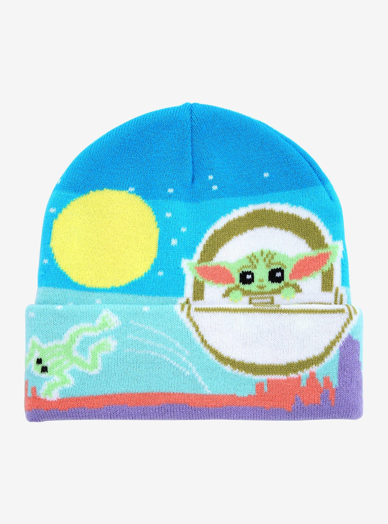 Star Wars The Mandalorian Grogu Chibi Travel Beanie, , hi-res