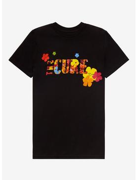 The Cure Flowers Boyfriend Fit Girls T-Shirt, , hi-res