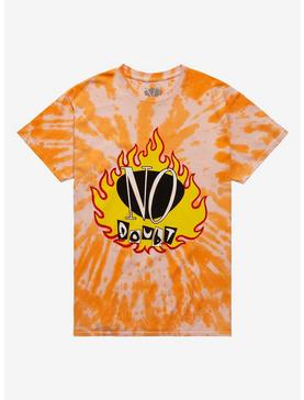 No Doubt Orange Tie-Dye Boyfriend Fit Girls T-Shirt, , hi-res