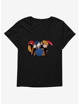 Friends Animated Womens T-Shirt Plus Size, , hi-res