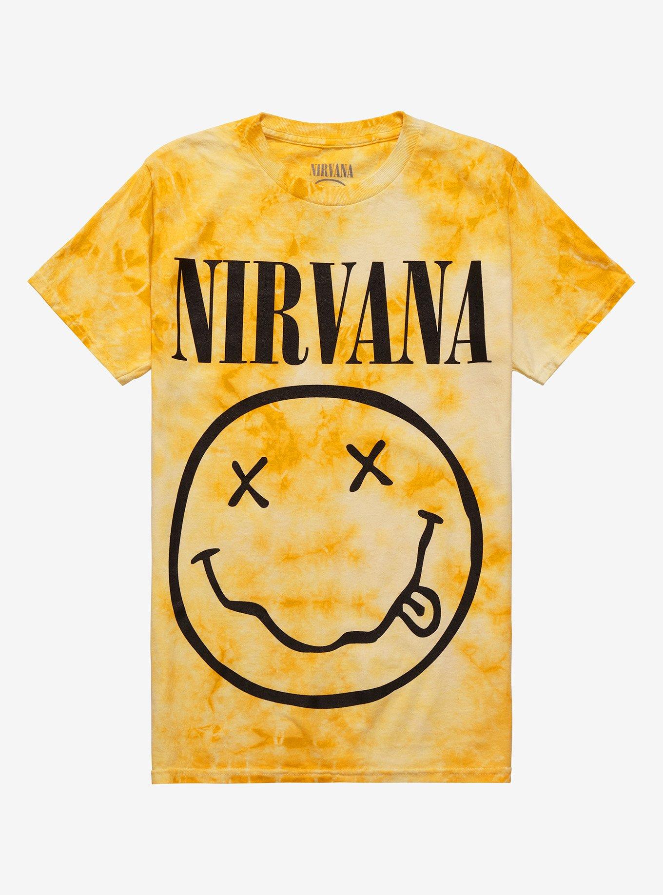 Nirvana tie 2025 dye t shirt