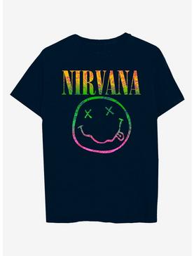 Nirvana Smile Boyfriend Fit Girls T-Shirt, , hi-res